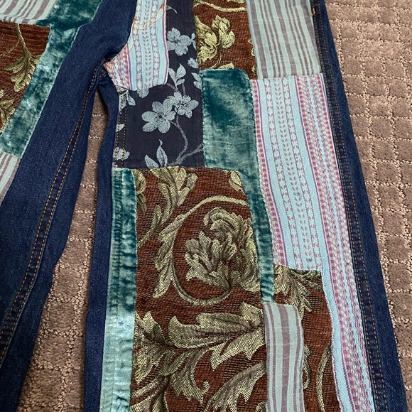 BDG High & Wide Jean - Patchwork Denim NWT Size 25 - Picture 8 of 11